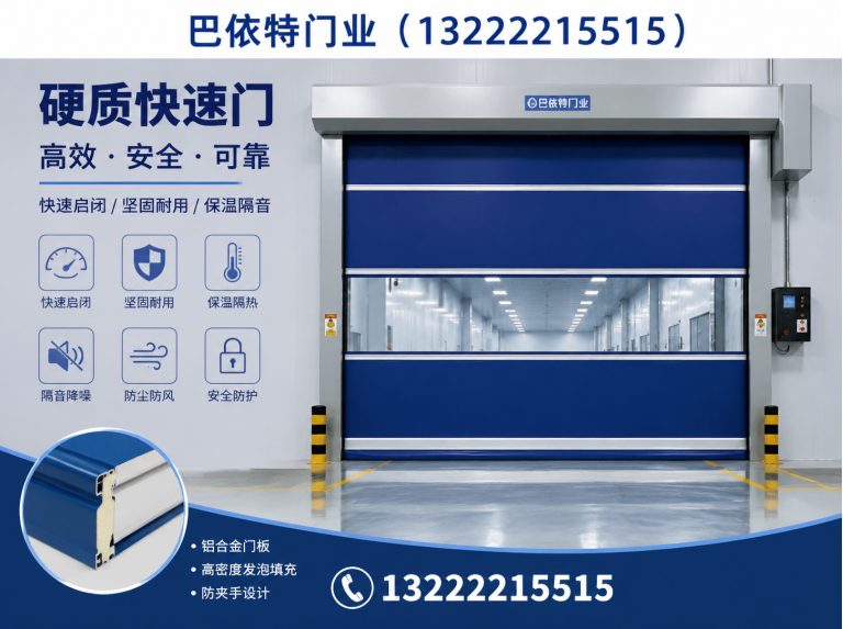虎丘区PVC快速门展示图